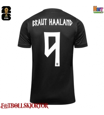 Norge Erling Haaland #9 Bortatröja VM 2026 Kortärmad